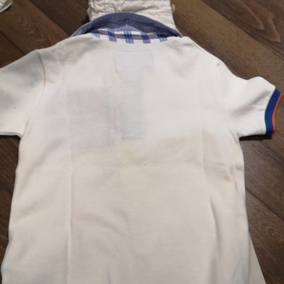 Mayoral white polo shirt boys size 4 - Picture 6 of 10